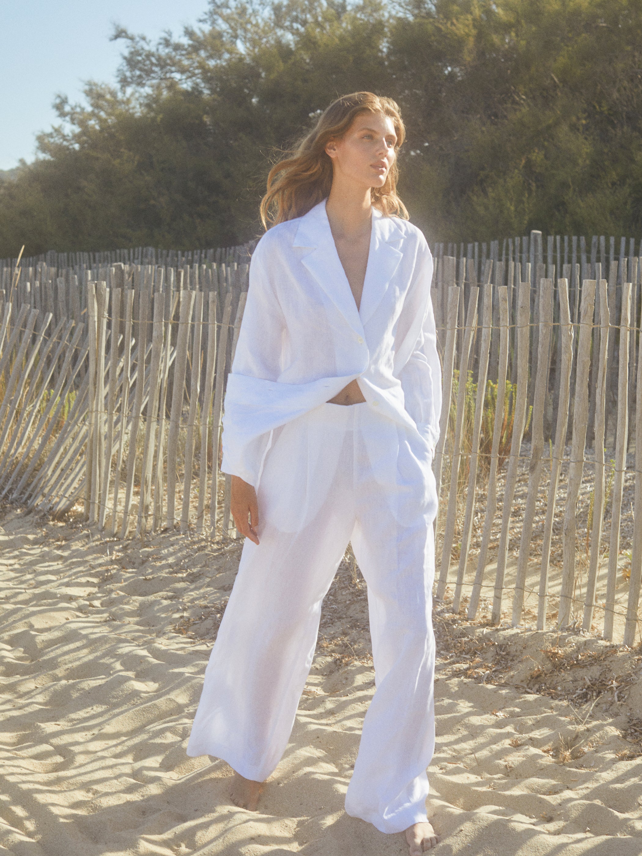 Kamille 3 Pellavahousut