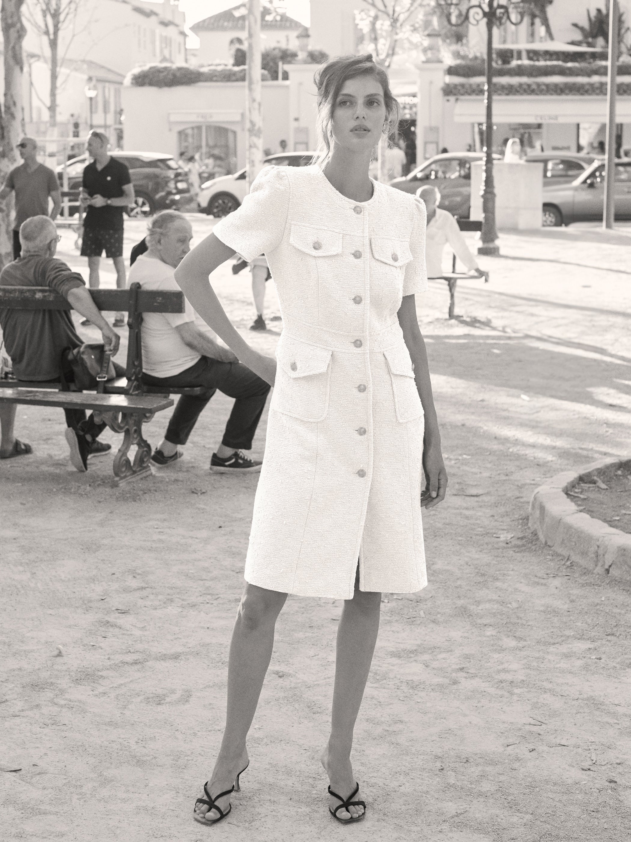Elinor Bouclé Dress