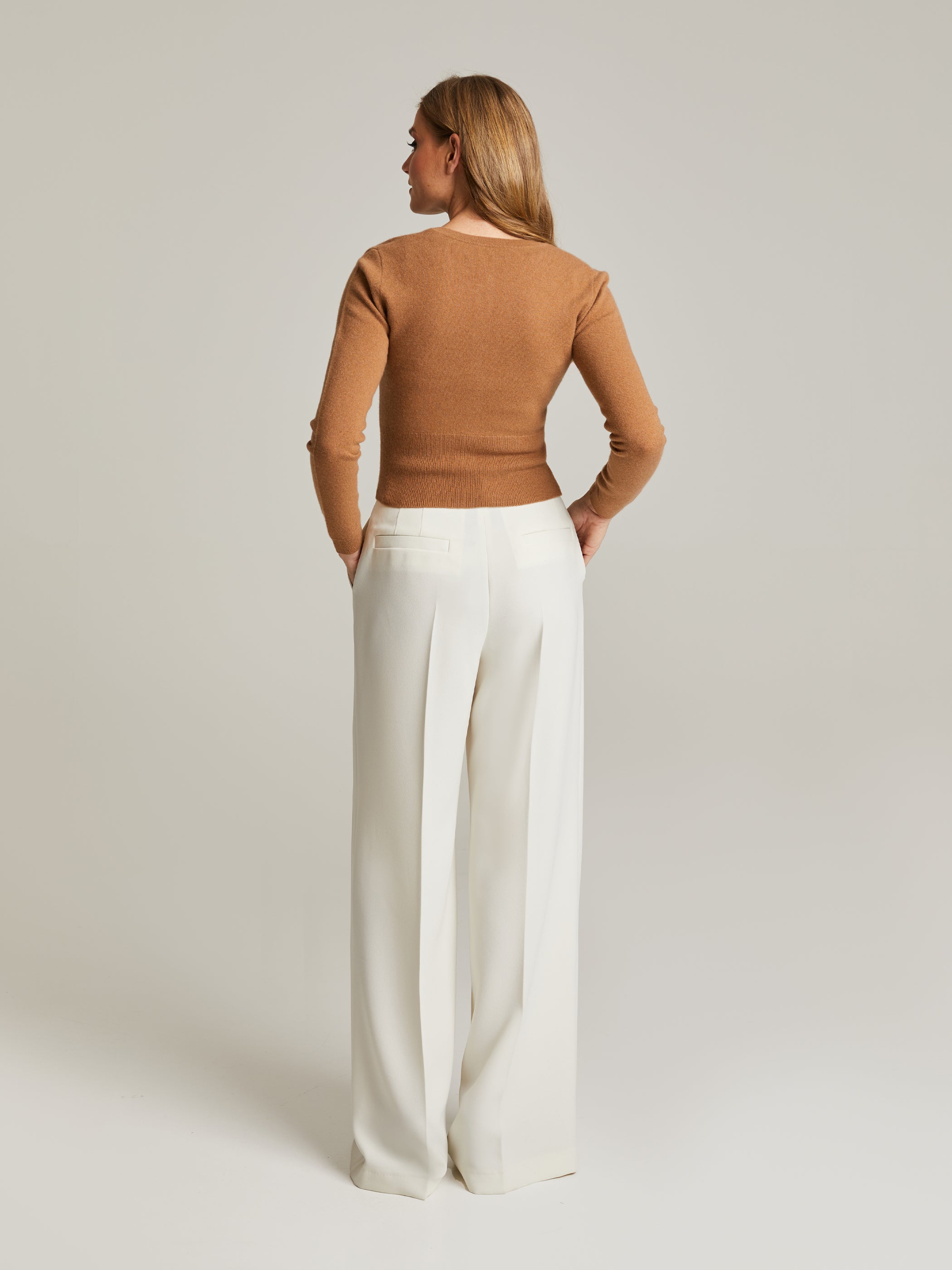 Ellean Merino-Cashmere Cardigan