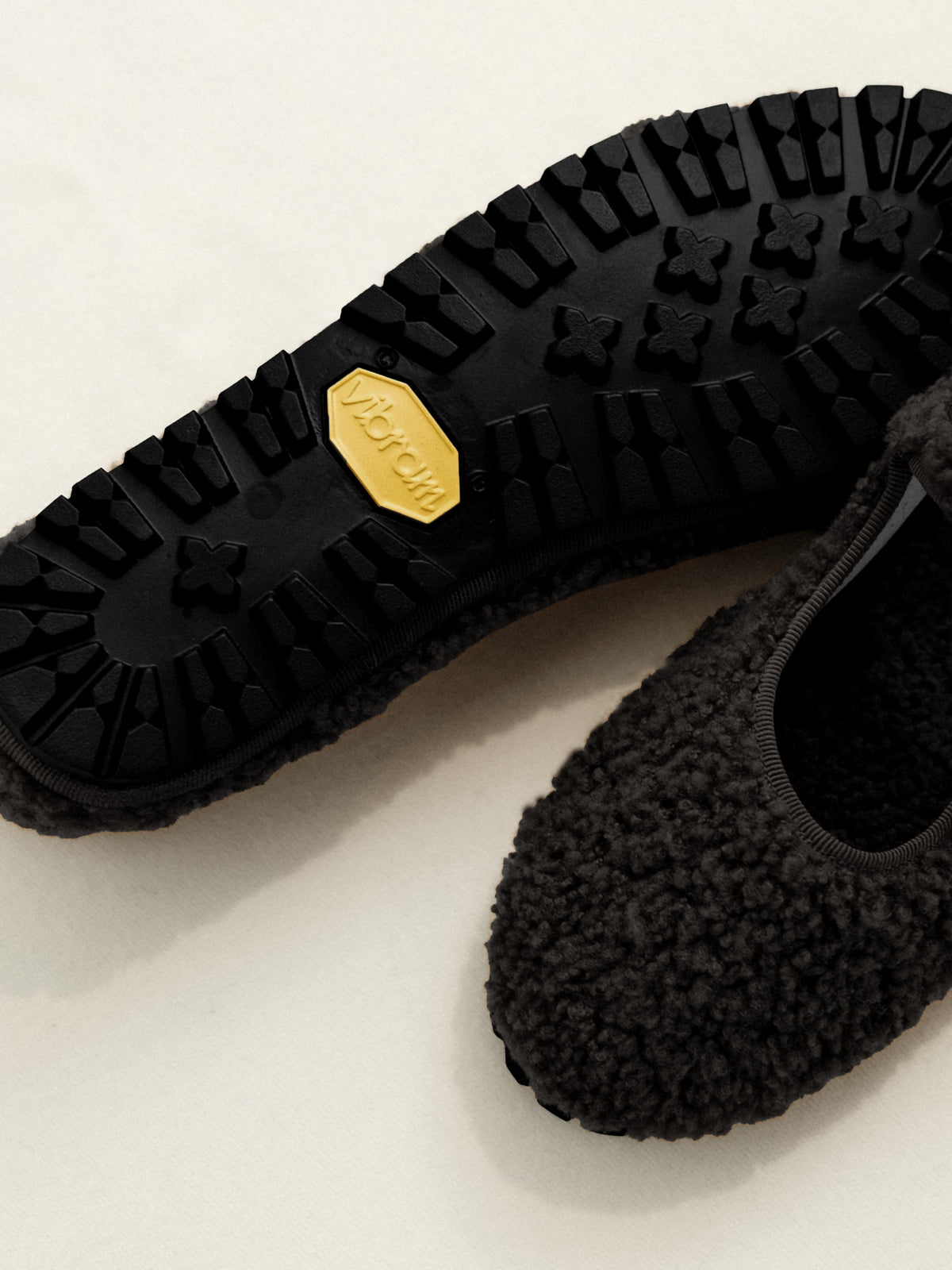 Emerie Shearling Mary Janes