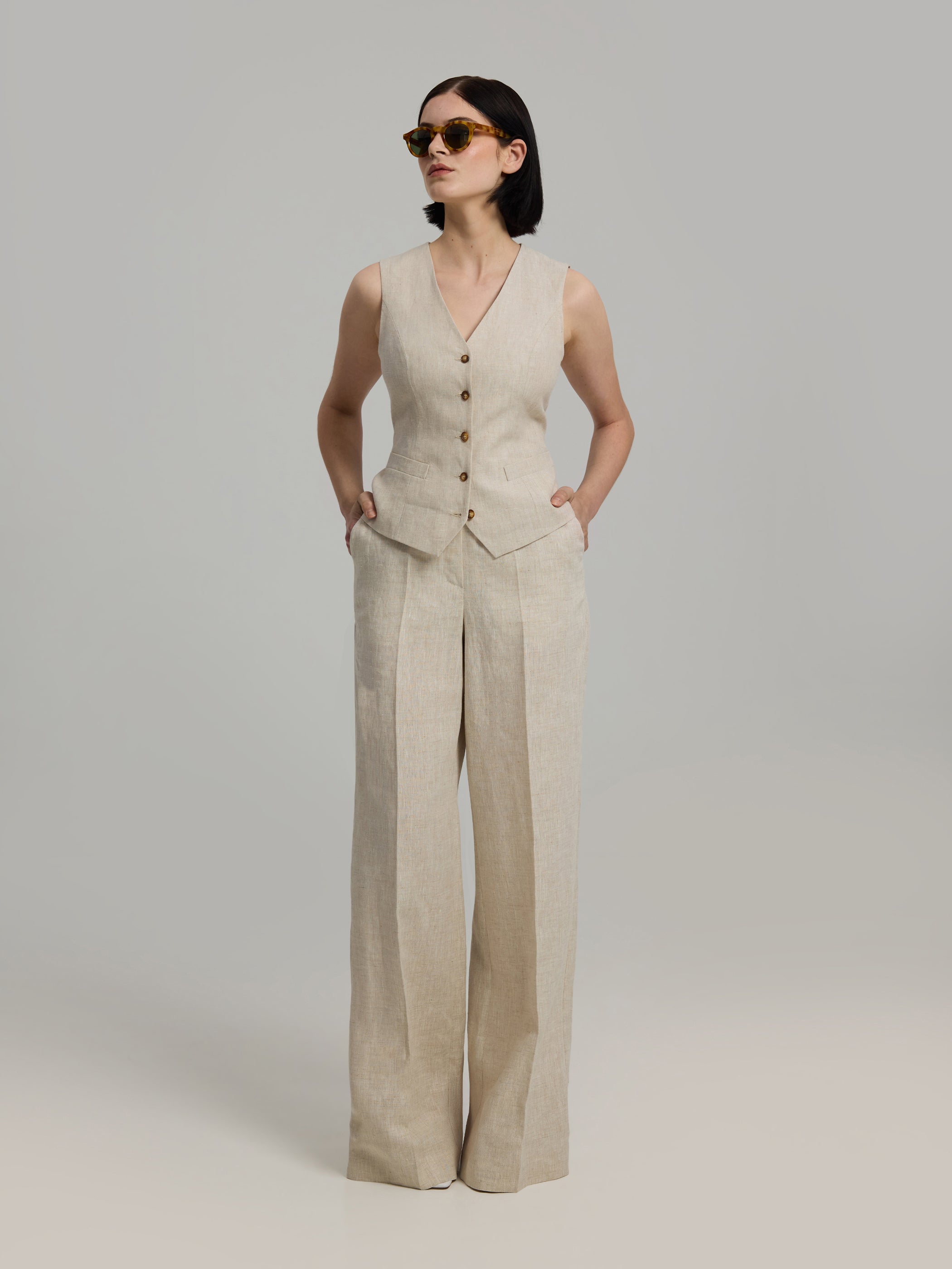 Gisella Linen Trousers