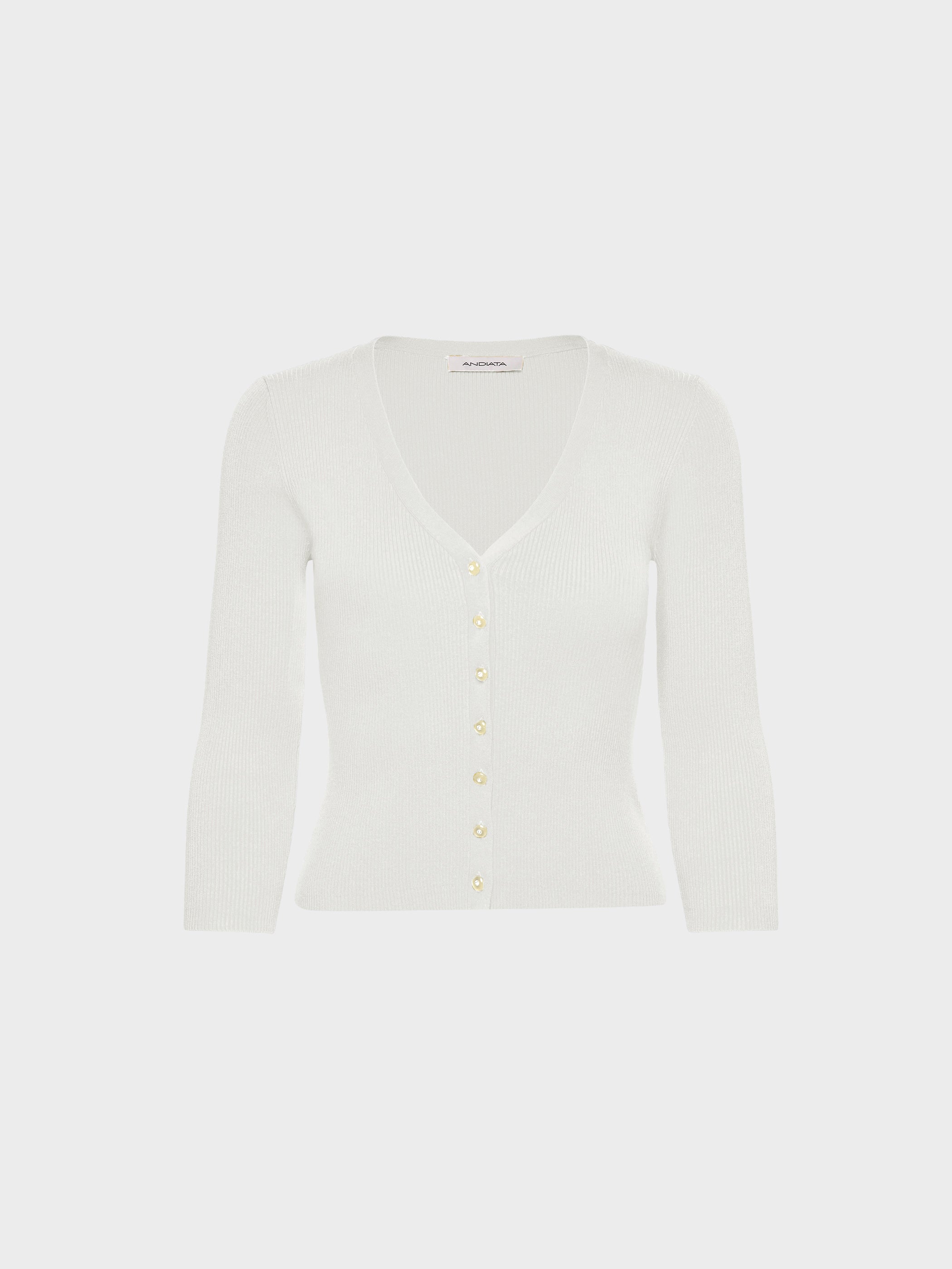 Stacie Rib-Knit Cardigan