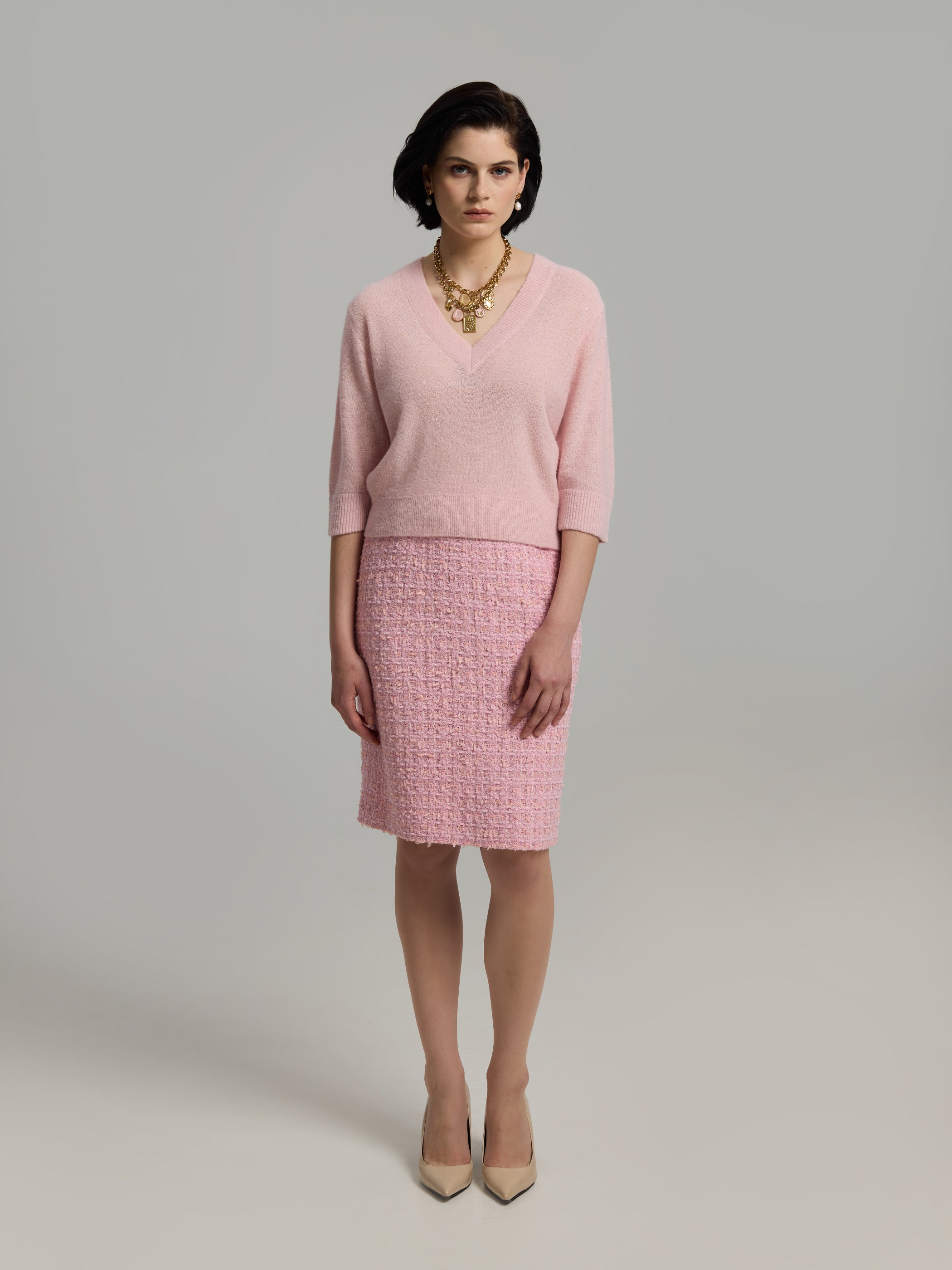 Vivian 60 Bouclé Skirt