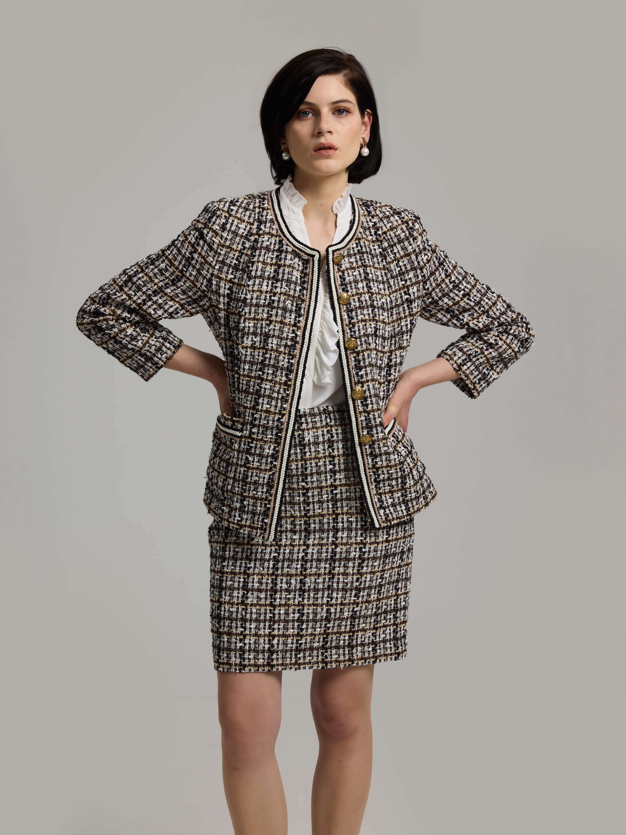 Gisele Bouclé Blazer