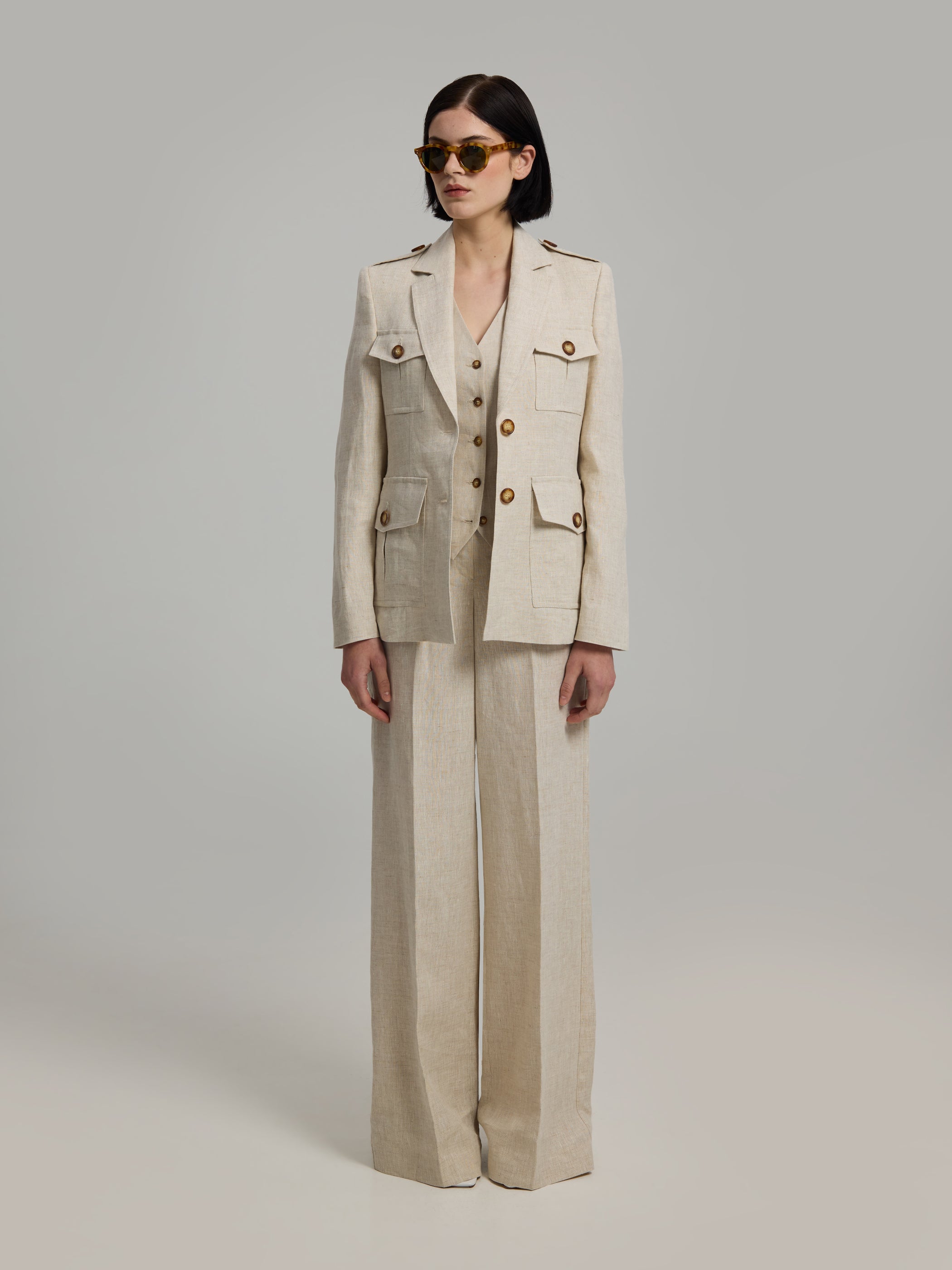 Gisella Pellavahousut