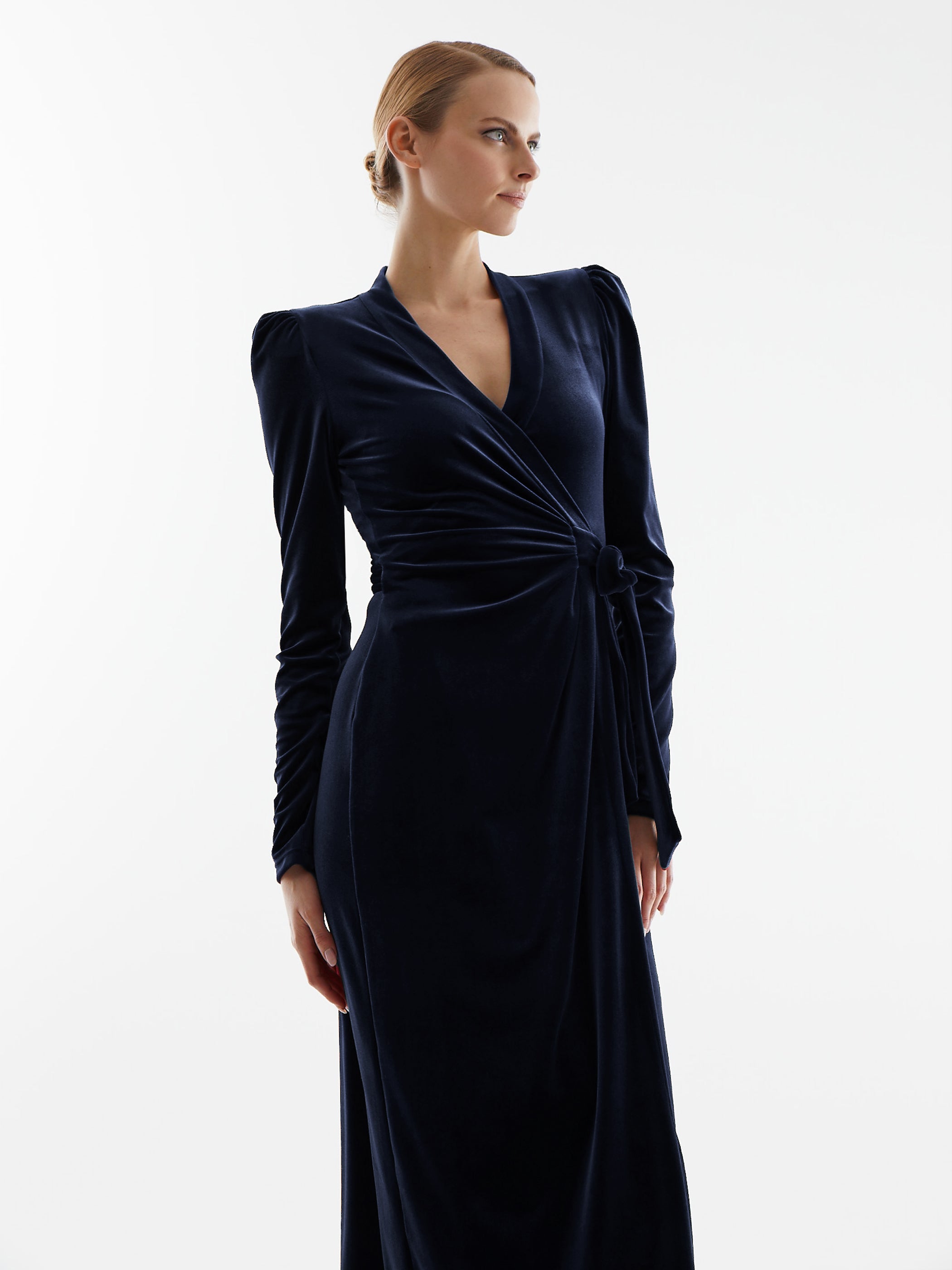 Sibley Velvet Dress