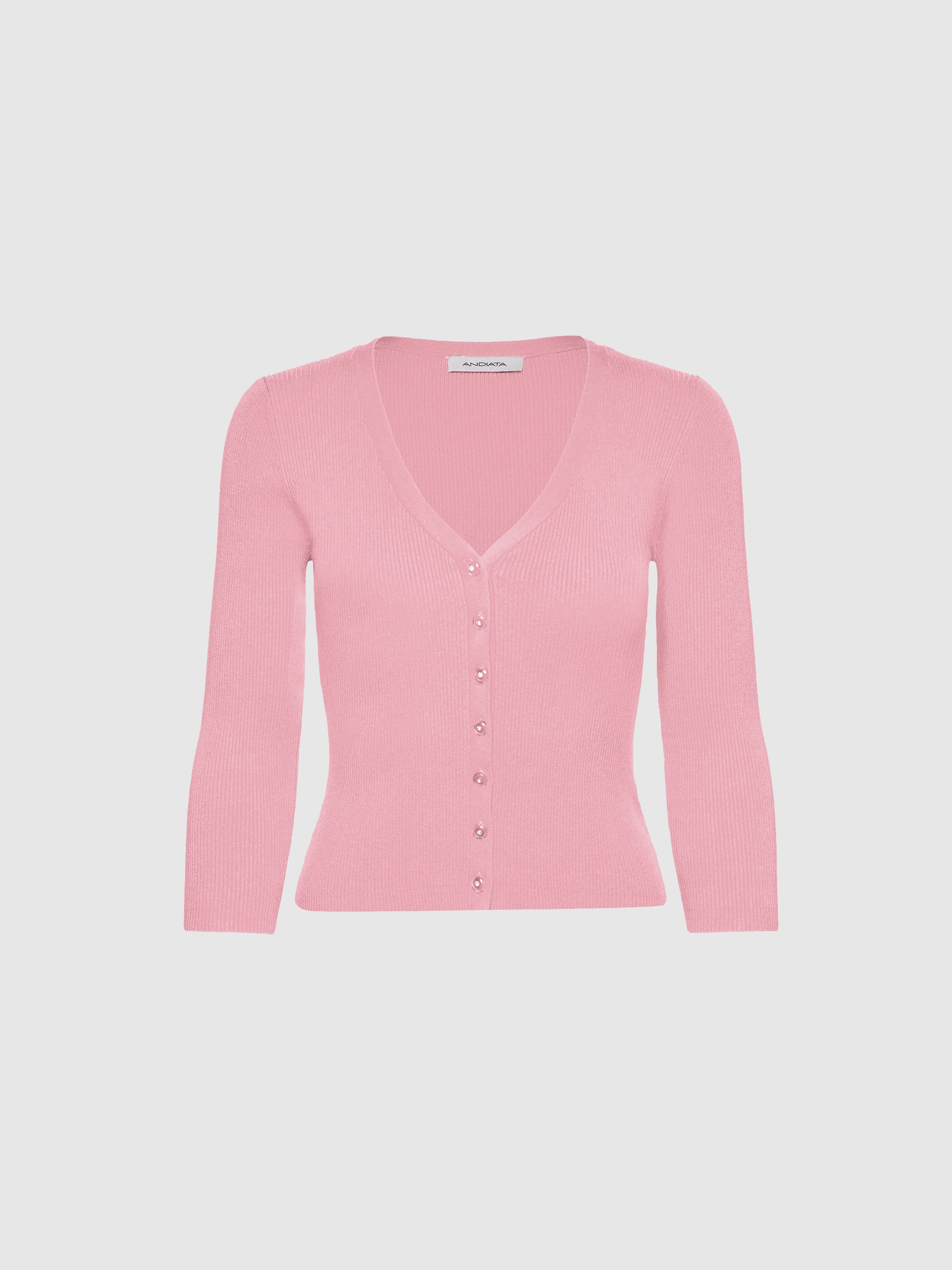 Stacie Rib-Knit Cardigan