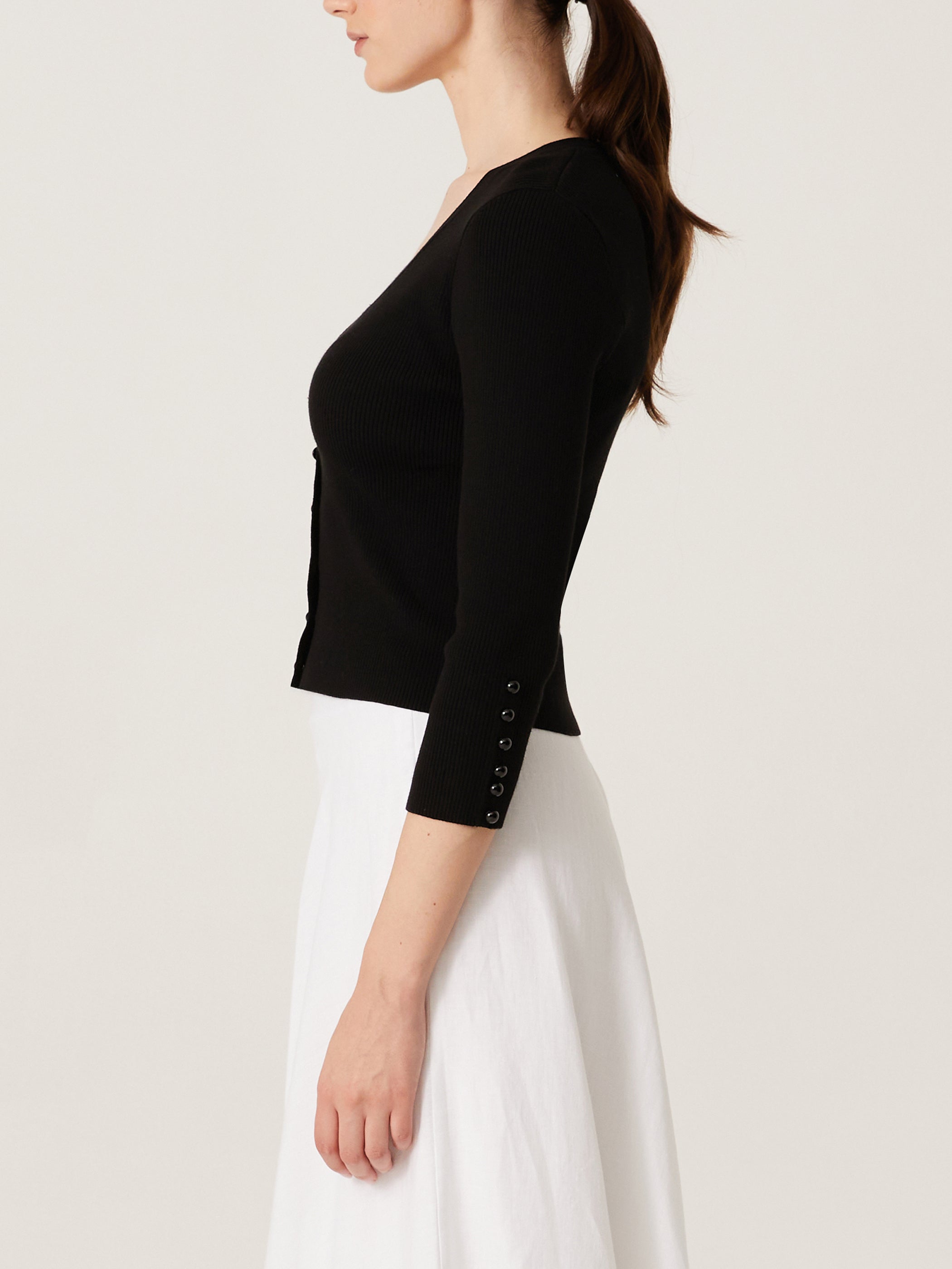 Stacie Rib Knit Cardigan