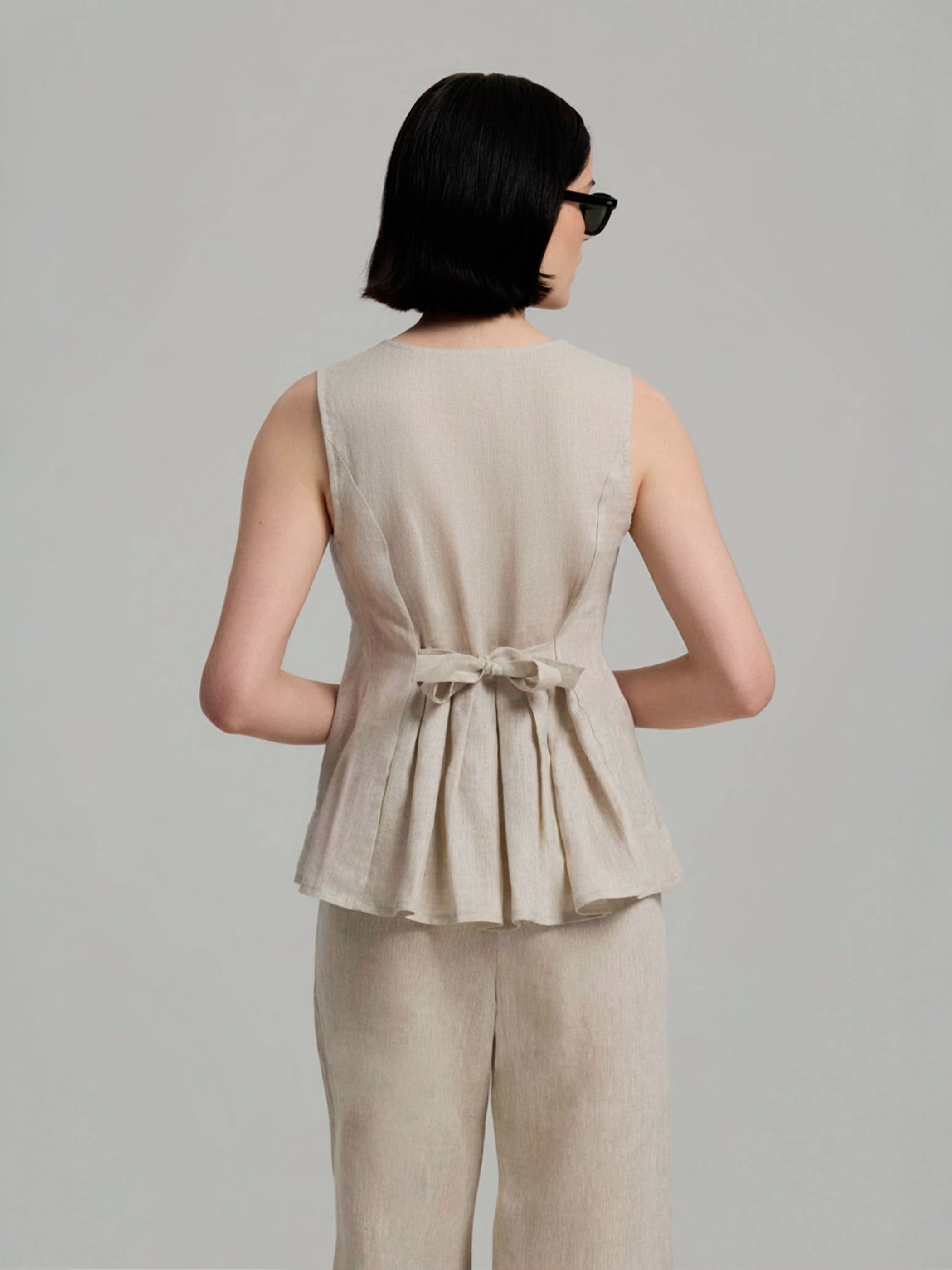 Telma Linen Top