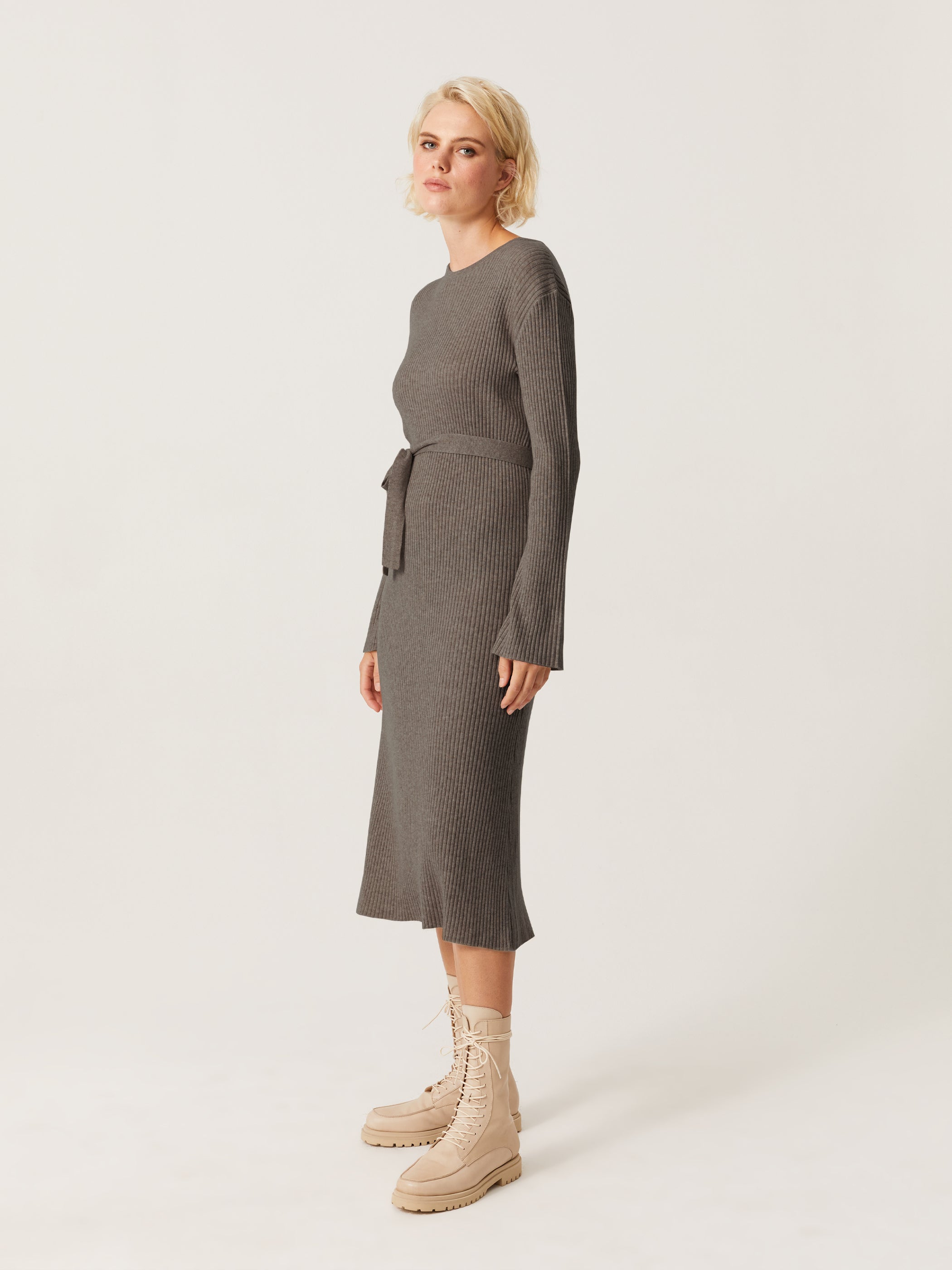 Edla Merino-Cashmere Knit Dress